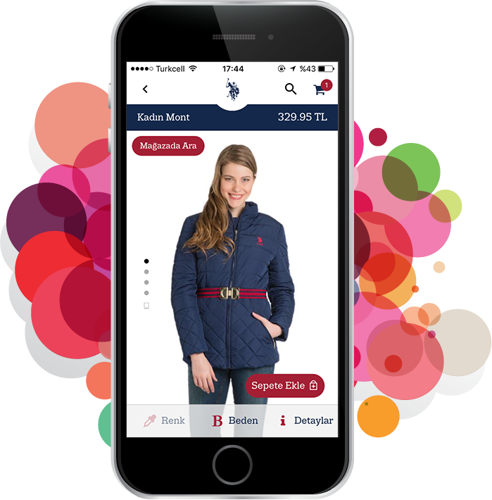 Yeni uygulamamız <br>mobil alışveriş <br>keyfinize <br>keyif katacak!