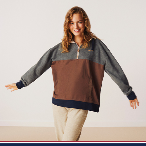 Gri Sweatshirt ile Kış Aylarına Uyum Sağlayın