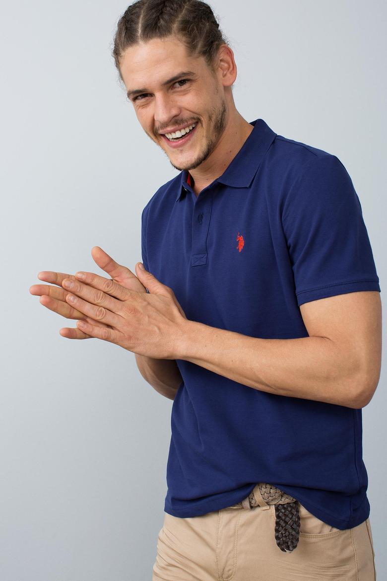 Erkek Lacivert Basic Tişört