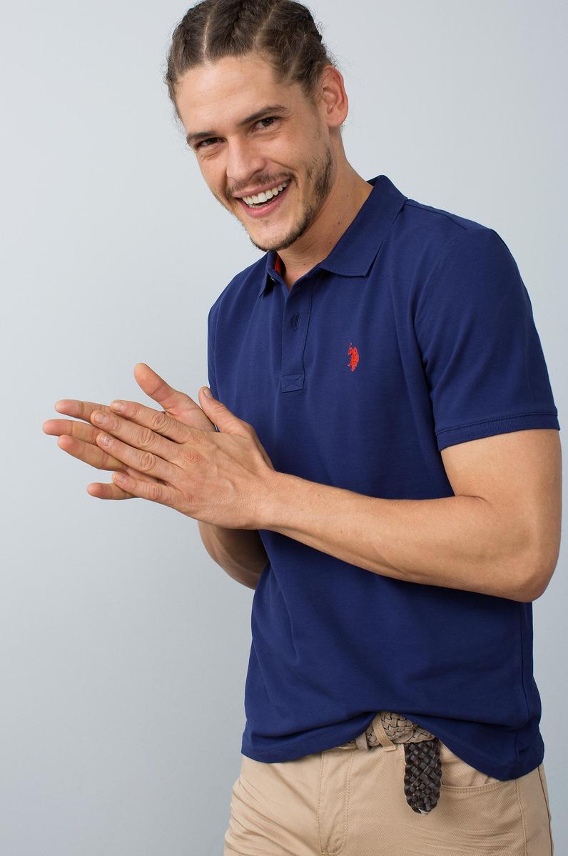 Erkek Lacivert Basic Tişört