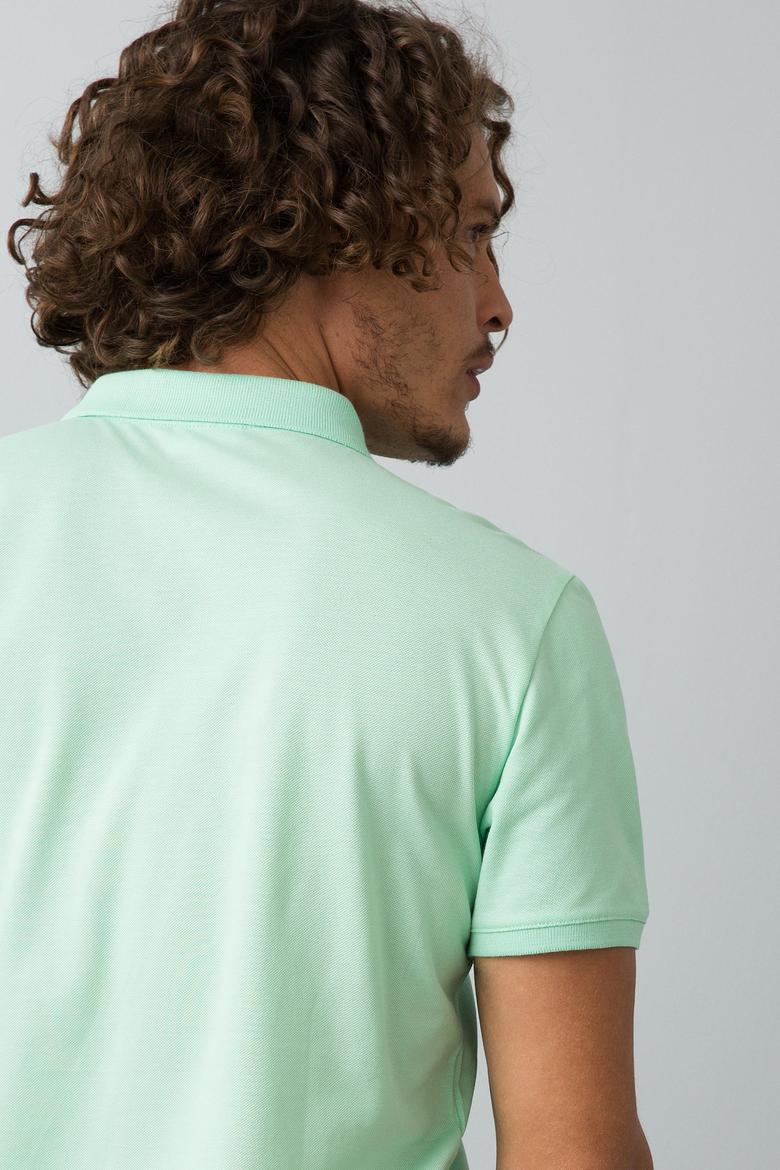 Erkek Su Yeşili Basic Tişört - 50187188362