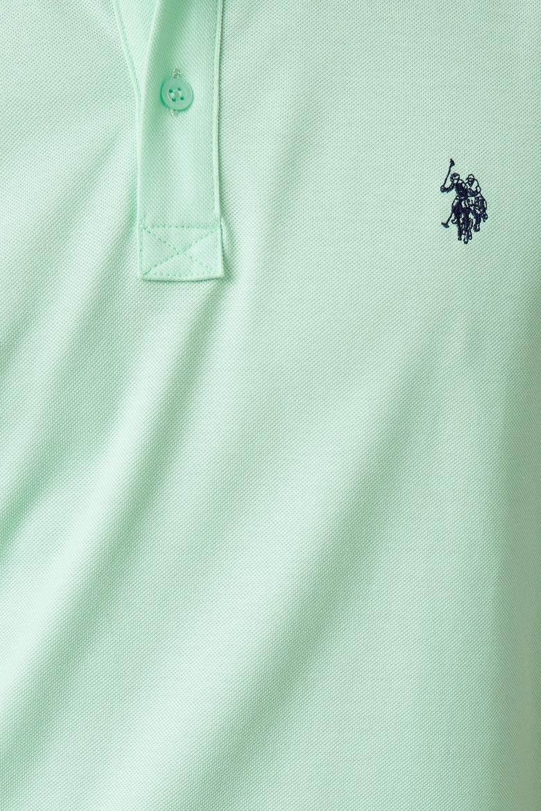 Erkek Su Yeşili Basic Tişört - 50187188362