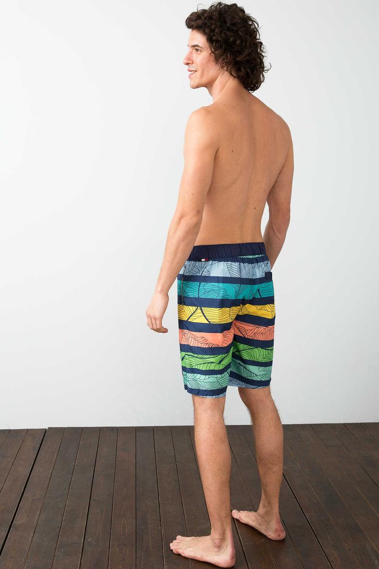 Erkek Lacivert Deniz Şortu - 50188863002