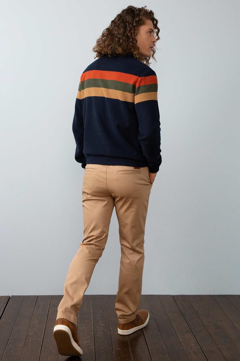 Erkek Camel Kanvas Pantolon - 50193583008