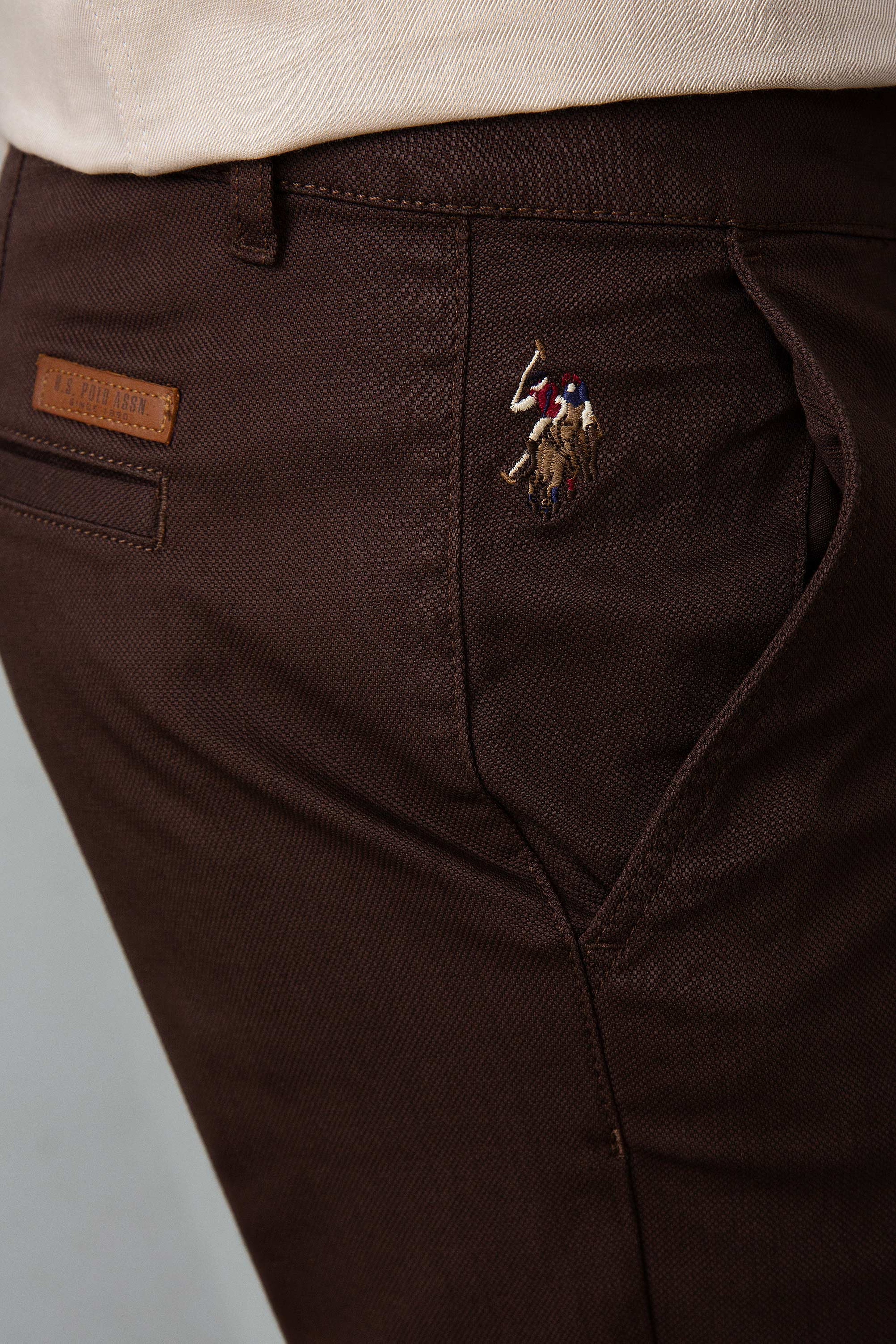 Kahverengi Slim Pantolon - Image 1