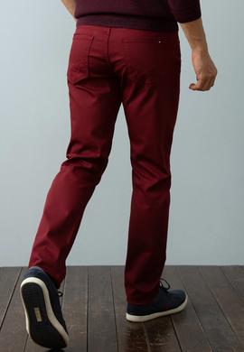 Erkek Bordo Kanvas Pantolon - 50193585073