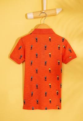 Erkek Çocuk Somon Polo Yaka Tişört - 50199110056