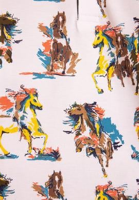 Erkek Çocuk Beyaz Polo Yaka Tişört - 50200234025