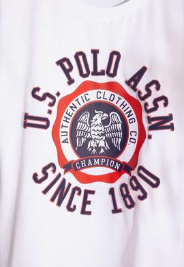 Çocuk Beyaz Bisiklet Yaka Tişört - 50200259003