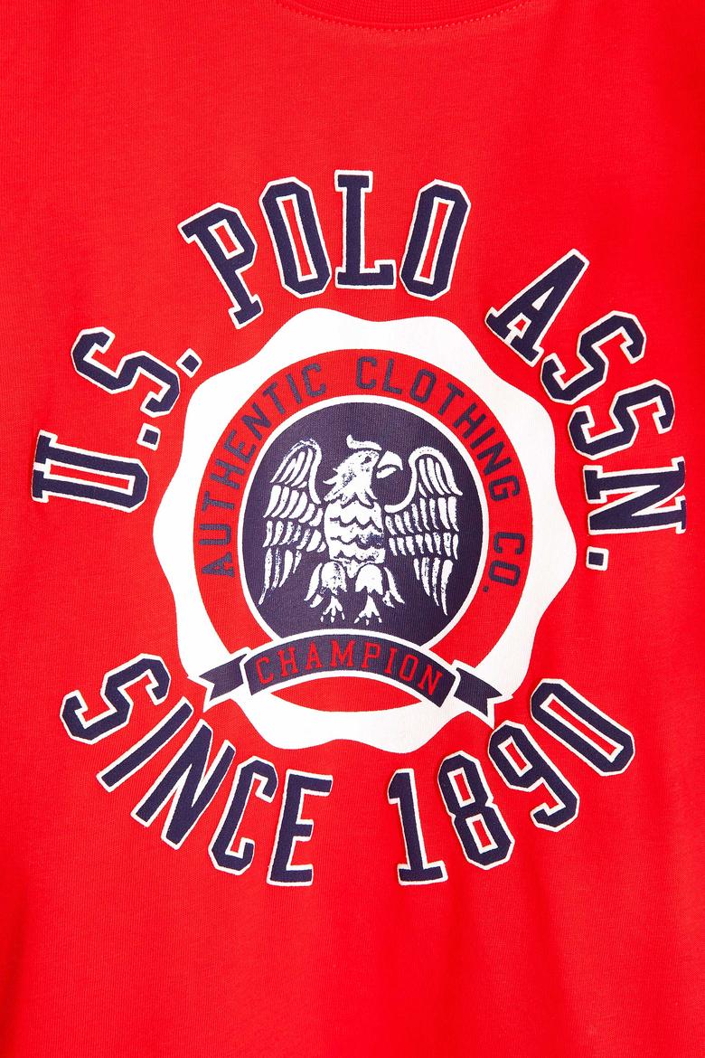 Çocuk Kırmızı Bisiklet Yaka Tişört - 50200259015