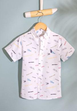 Erkek Çocuk Beyaz Gömlek Kısakol - 50200284001