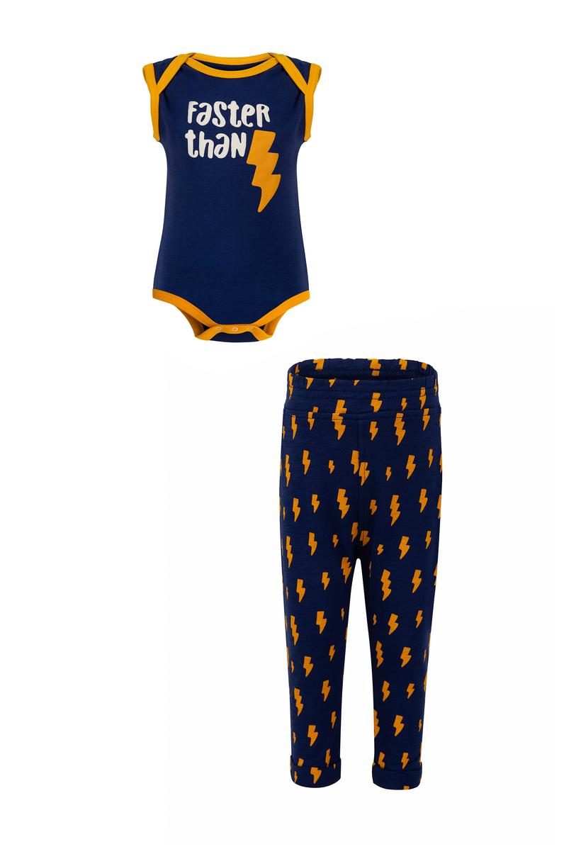 Erkek Bebek Örme Takım