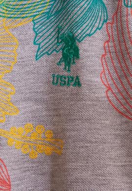 Erkek Çocuk Gri Polo Yaka Tişört - 50205317015