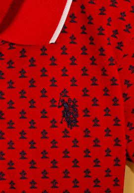 Erkek Çocuk Kırmızı Polo Yaka Tişört - 50206274013