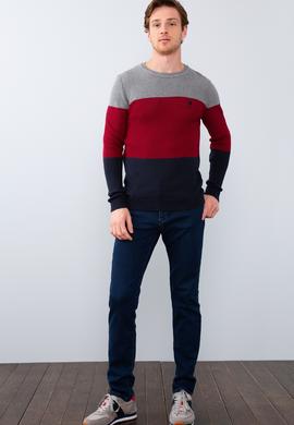 Erkek Lacivert Kazak - 50209482007