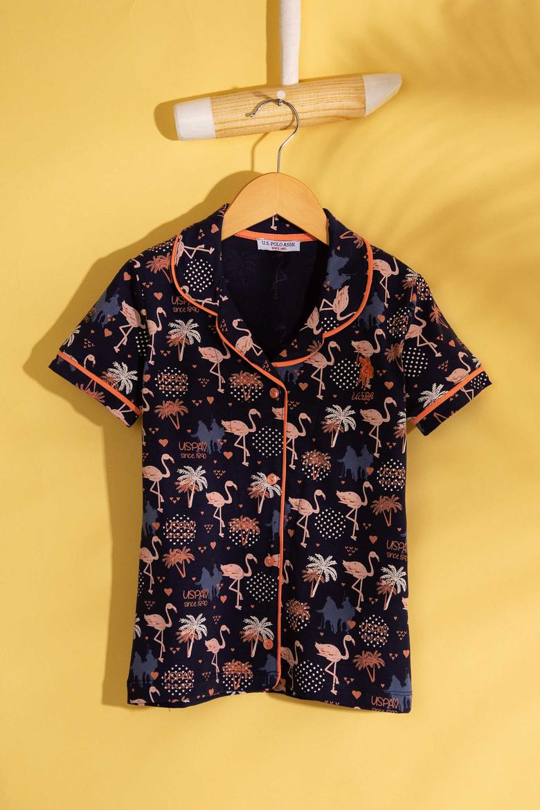 Kız Çocuk Lacivert Pijama - 50210105005