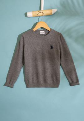 Erkek Çocuk Gri Kazak - 50213240052