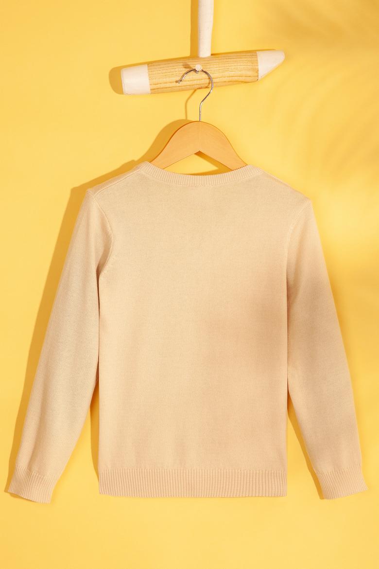 Kız Çocuk Beyaz Kazak - 50213275021