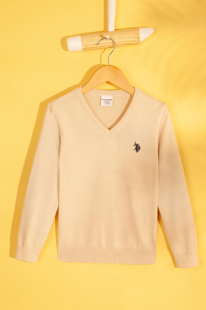 Kız Çocuk Beyaz Kazak