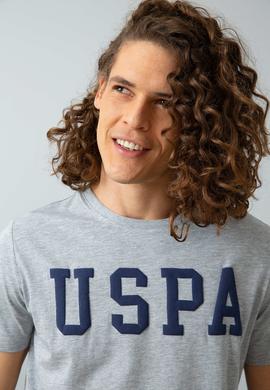 Erkek Gri Melanj Basic Tişört - 50199830037