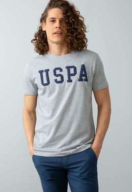 Erkek Gri Melanj Basic Tişört - 50199830037