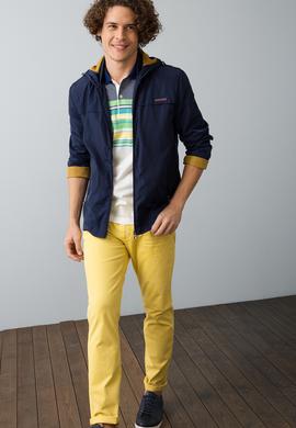 Sarı Slim Pantolon - 50187338094