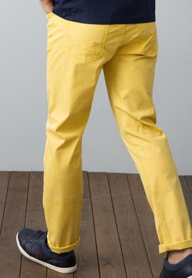Sarı Slim Pantolon - 50187338094