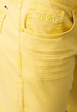 Sarı Slim Pantolon - 50187338094