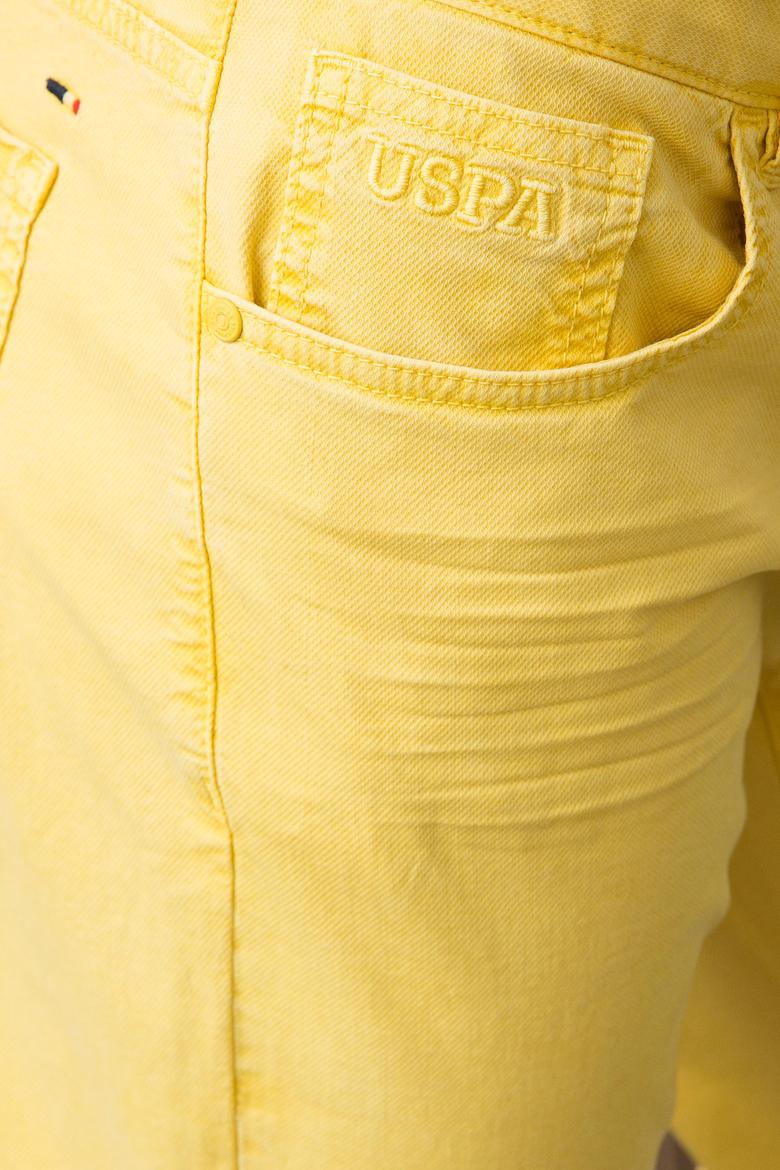 Sarı Slim Pantolon - 50187338094