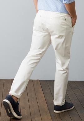 Beyaz Slim Pantolon - 50189025006