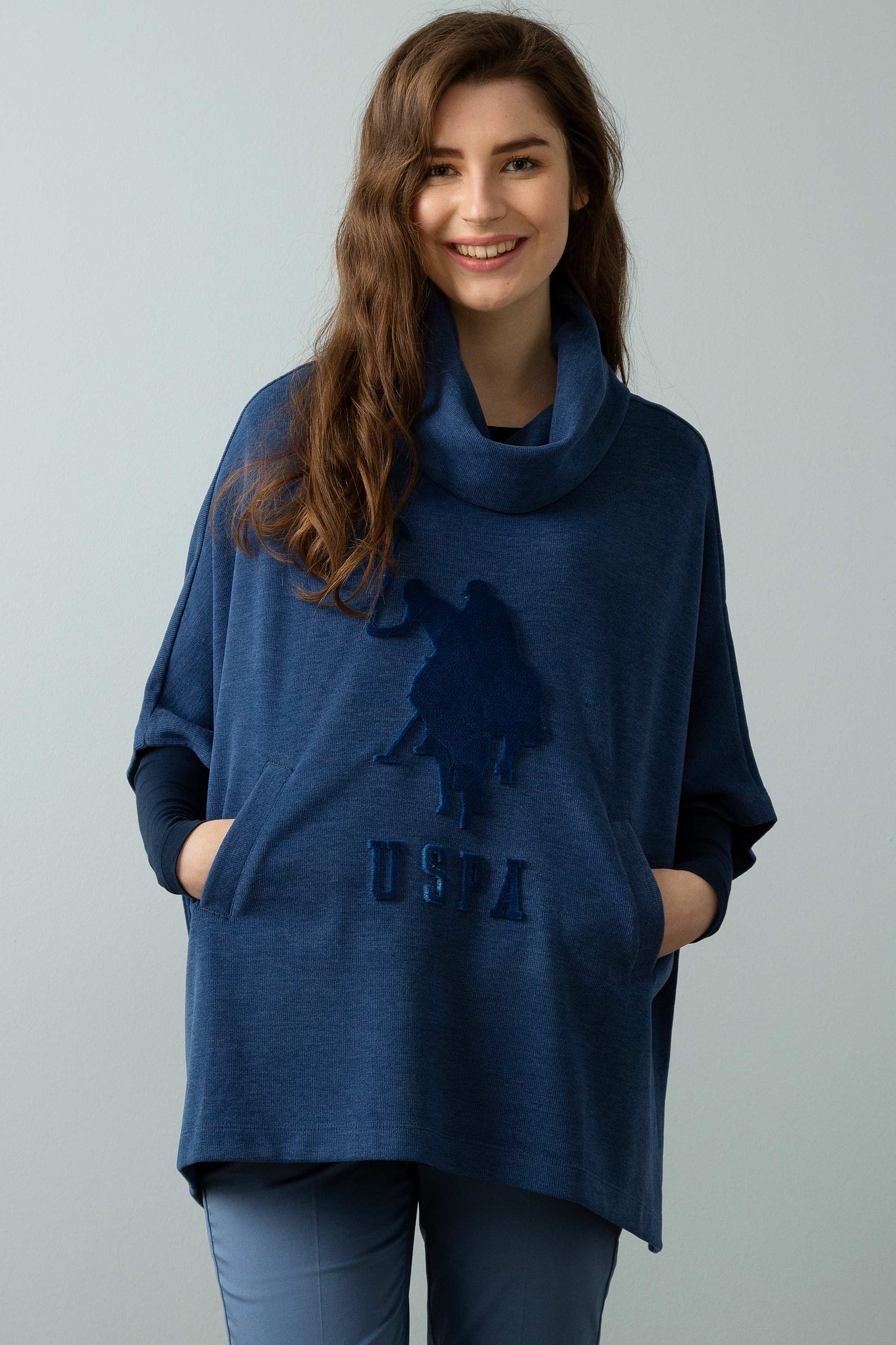 Lacivert Sweatshirt