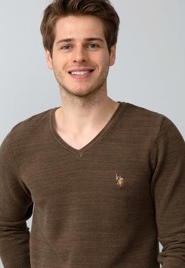 Erkek Haki Standart Kazak - 50192336013