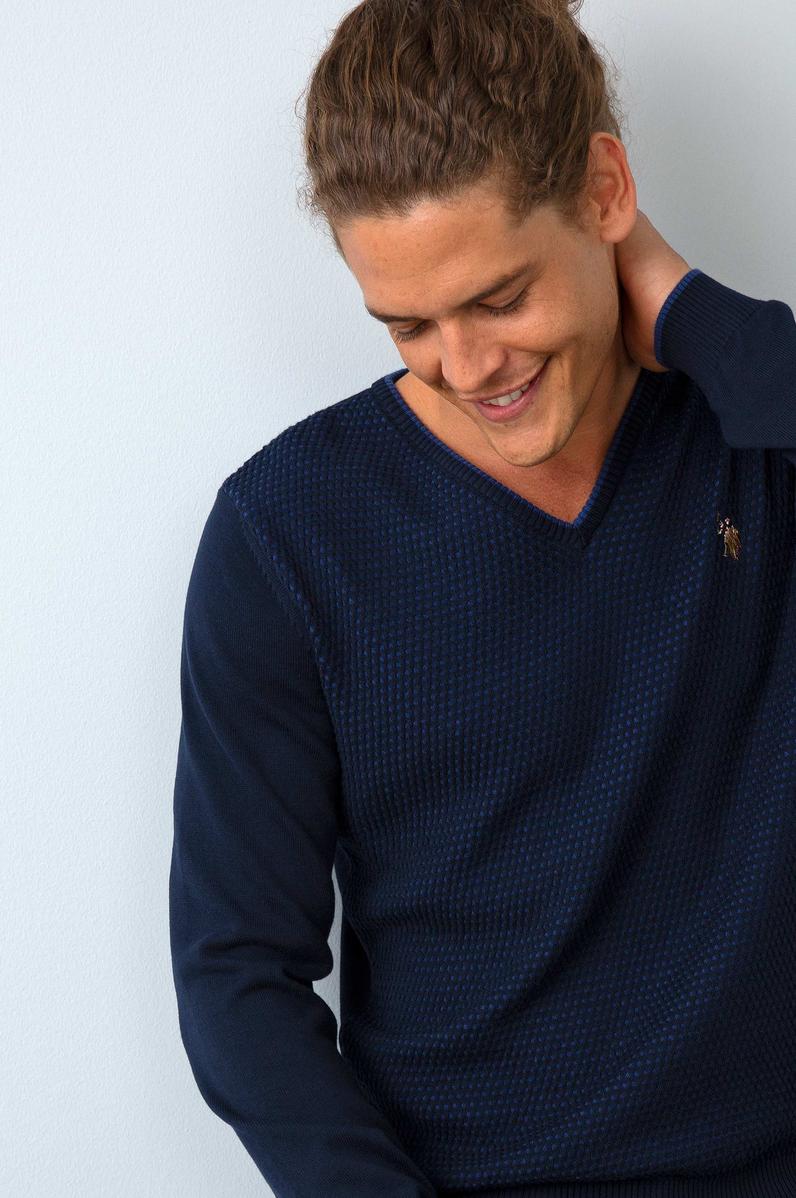 Erkek Lacivert Standart Kazak