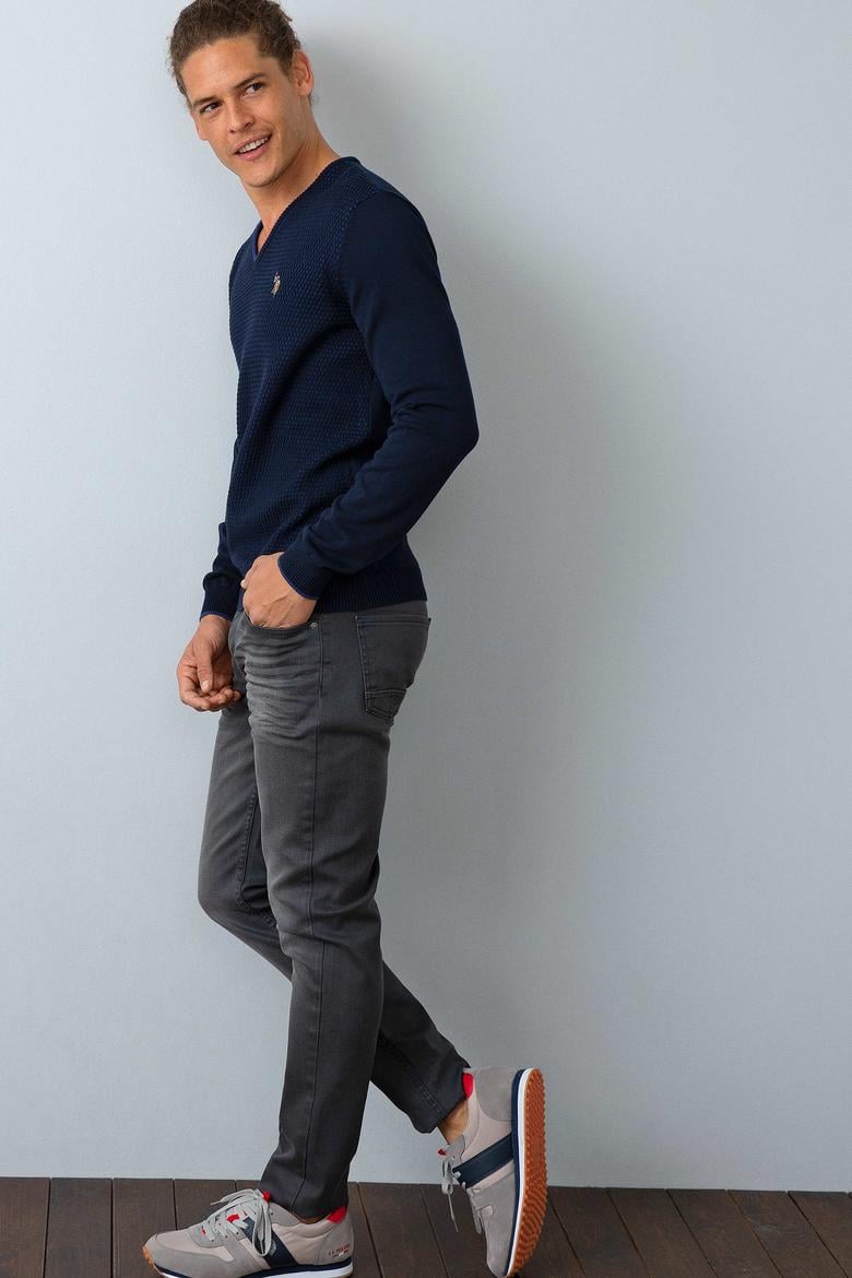 Erkek Lacivert Standart Kazak - 50192365001