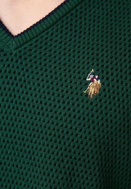 Erkek Yeşil Standart Kazak - 50192365022