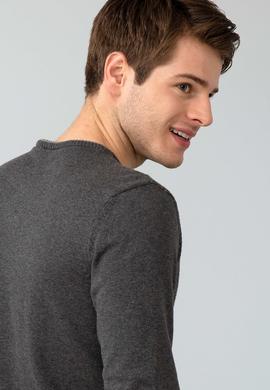 Erkek Gri Standart Kazak - 50192365012