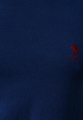 Erkek Mavi Triko Kazak Basic - 50192668052