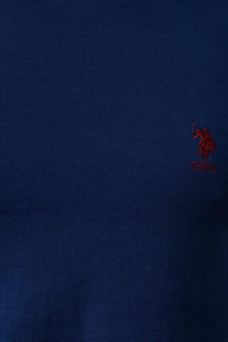 Erkek Mavi Triko Kazak Basic - 50192668052