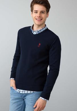 Erkek Lacivert Standart Kazak - 50192669001