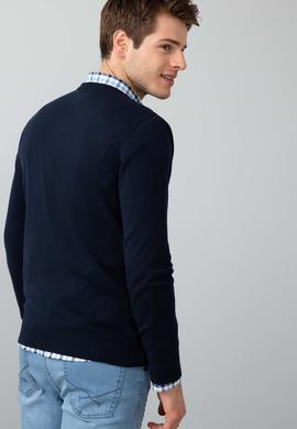 Erkek Lacivert Standart Kazak - 50192669001