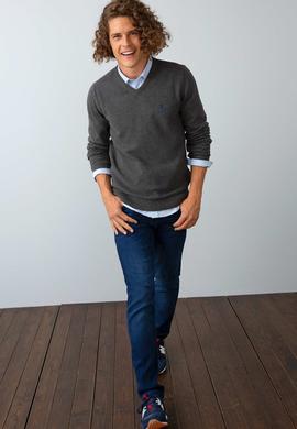 Erkek Gri Standart Kazak - 50192669022