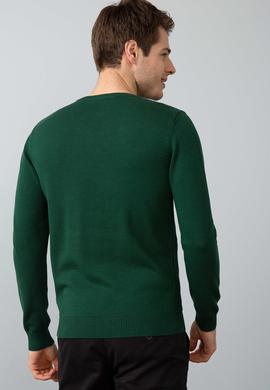 Erkek Yeşil Standart Kazak - 50192669034