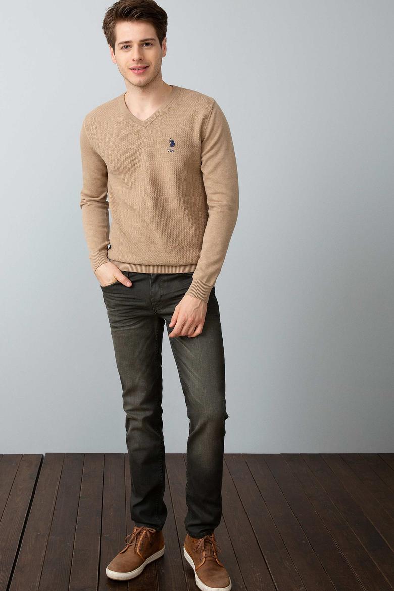 Erkek Kahverengi Standart Kazak - 50192669073