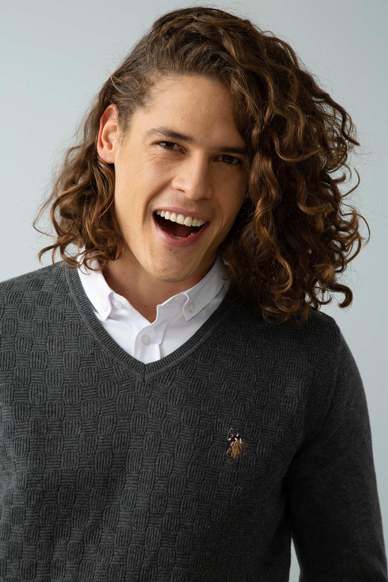 Erkek Siyah Standart Kazak