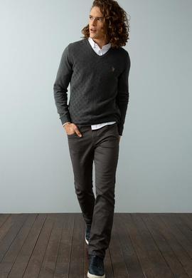 Erkek Siyah Standart Kazak - 50192677016