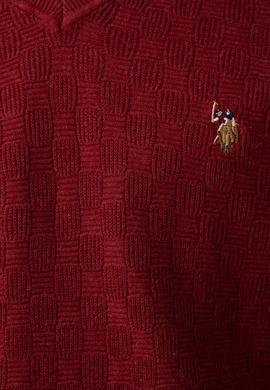 Erkek Bordo Standart Kazak - 50192677019