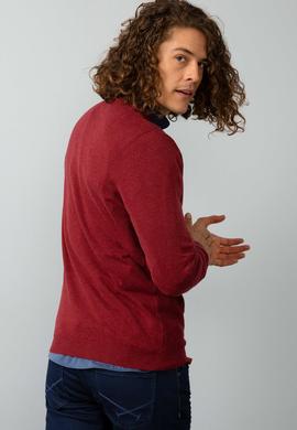 Erkek Bordo Standart Kazak - 50192677019