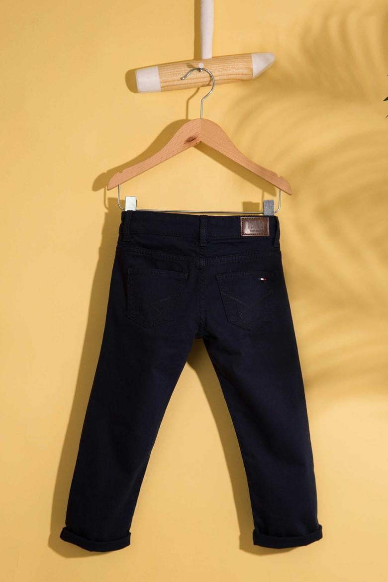Erkek Çocuk Lacivert Kanvas Pantolon - 50193620017