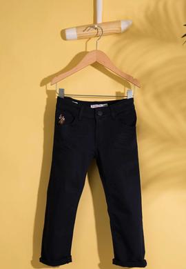 Erkek Çocuk Lacivert Kanvas Pantolon - 50193620017