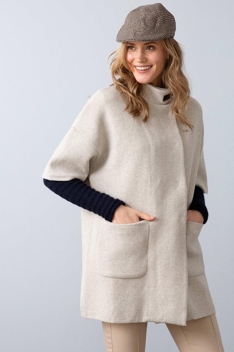 Beyaz Triko Hırka - 50193834002